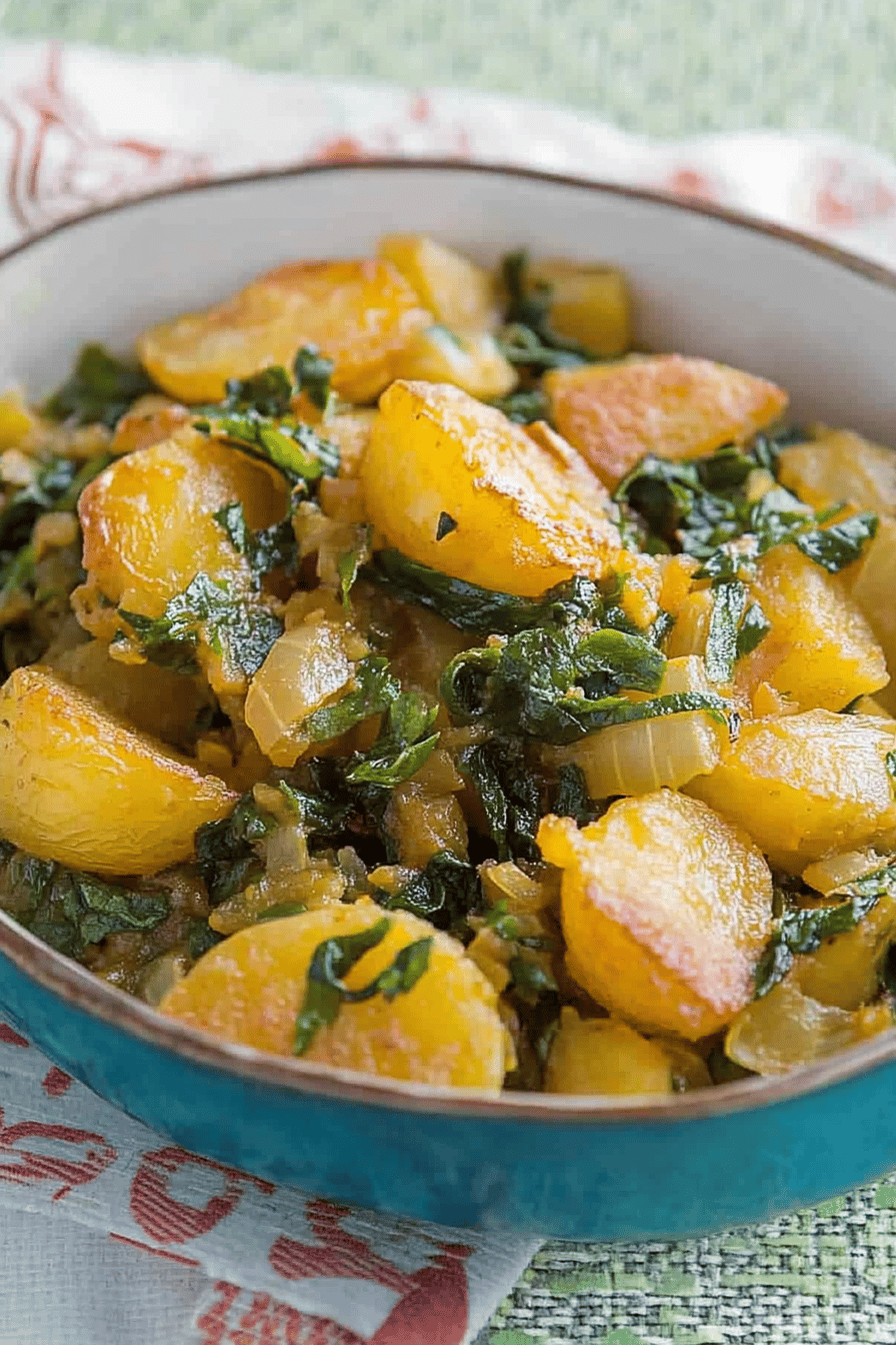 Acelgas Rehogadas Con Patatas