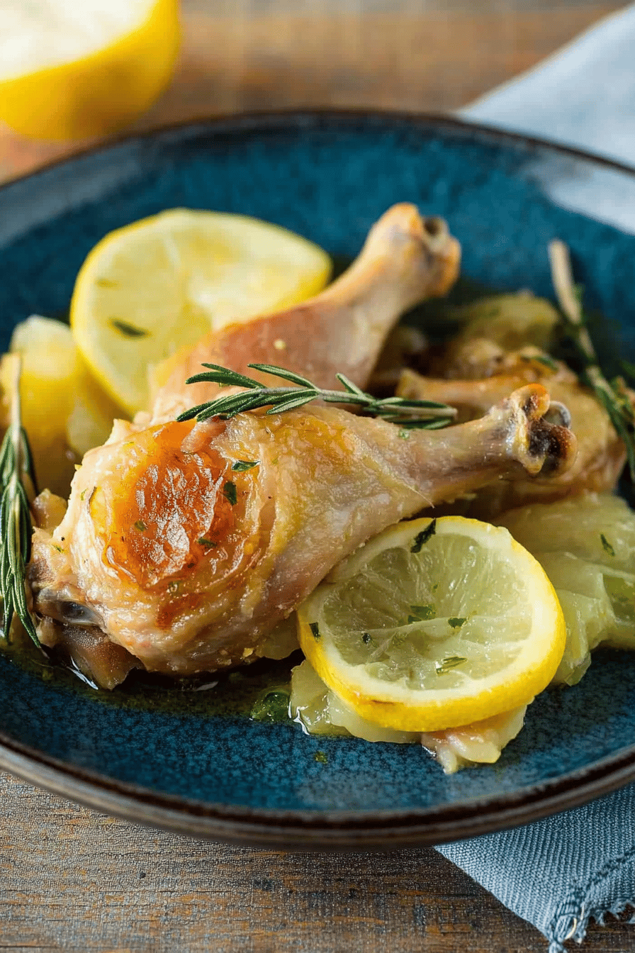 Jamoncitos Muslos Pollo Limón Romero