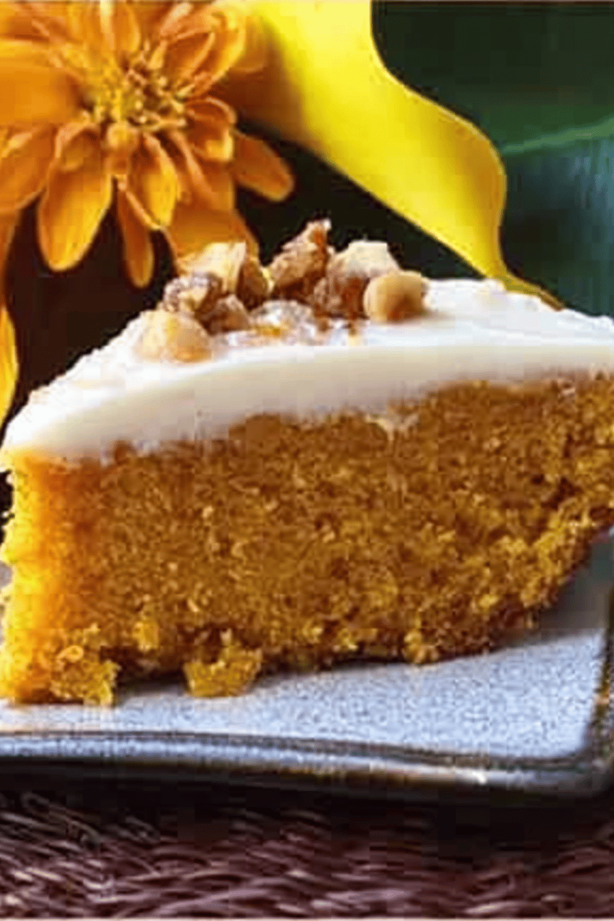 Pastel De Calabaza Con Canela